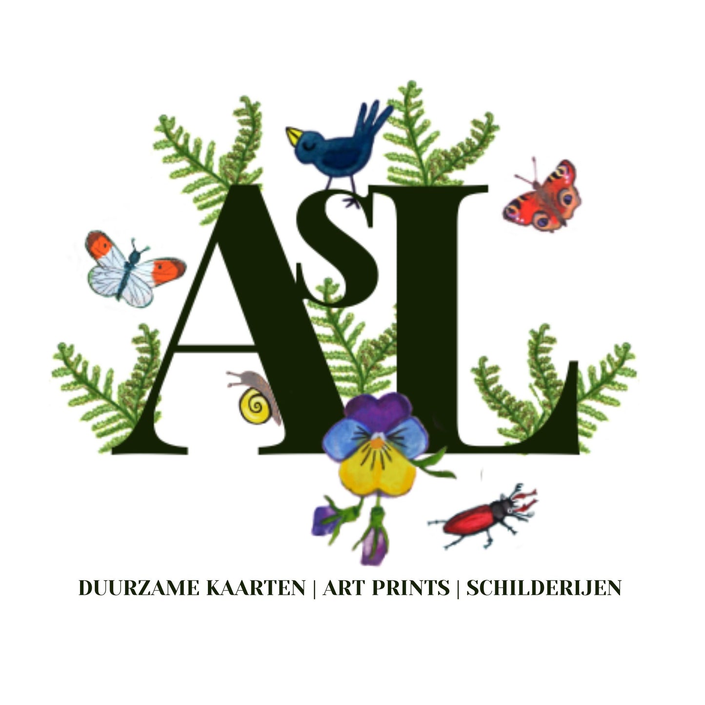 Kleurrijke Natuur Illustrator en Naieve Kunstenaar Anita Letuve