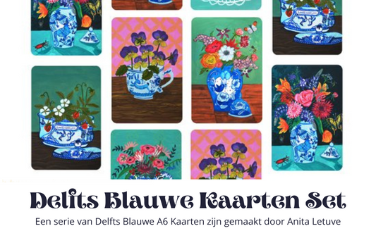 Delfts Blauwe Kaartenset